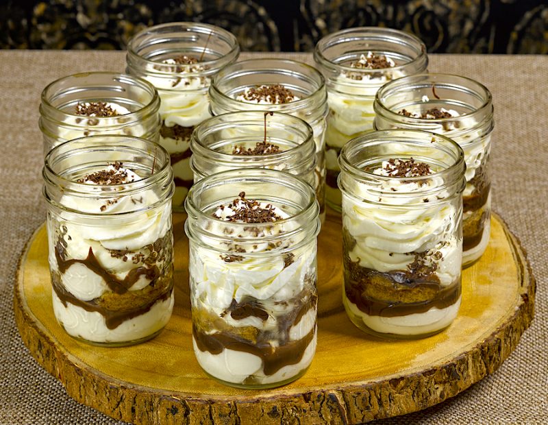 Tiramisu in a jar - Holiday Hosting, Holiday Treats | View the VIBE