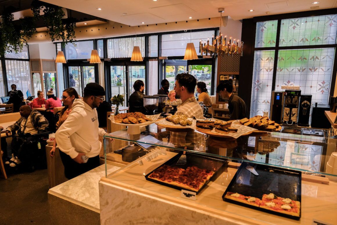 Check out the VIBE inside Janet Zuccarini's new coffee shop Café ZUZU