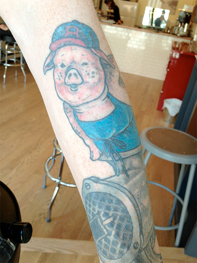 Pig-Tattoo