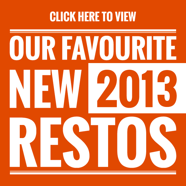 Favourite New Restaurants of 2013