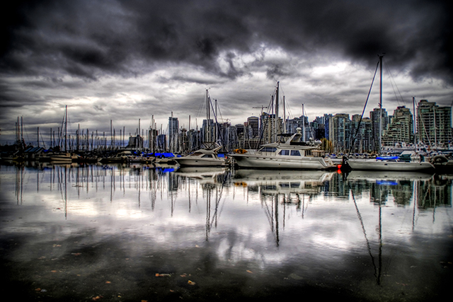 A Rainy Day in Vancouver