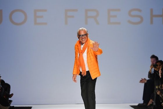 Joe Mimran Joe Fresh Toronto Fashion Week in Fall 2014