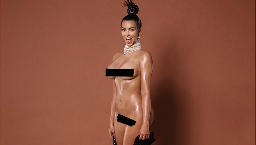 Kim Kardashian West Nude