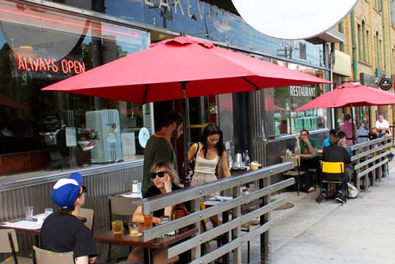Dundas West patios
