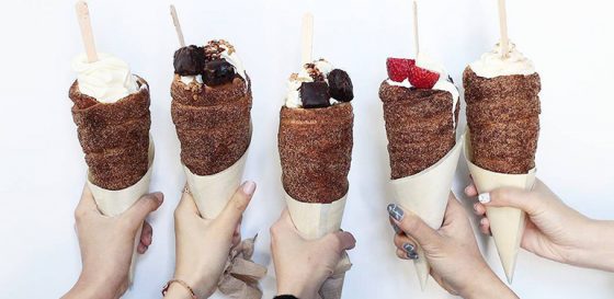 eve's original chimneys doughtnut cones in toronto