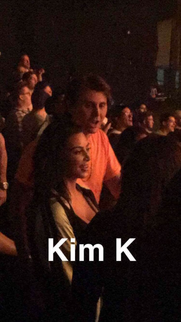 Kim Kardashian and Jonathan Cheban (Image: Snapchat)