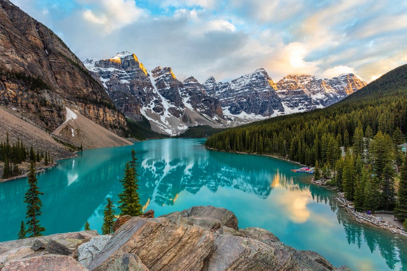 Moraine Lake Alberta Canada