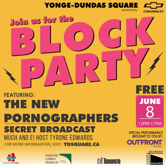 Yonge-Dundas Square Block Party