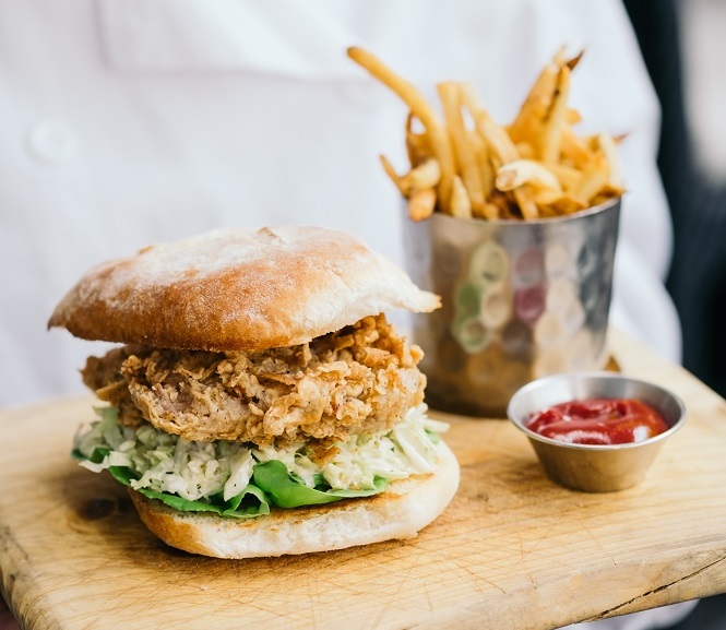 fried chicken sandwich