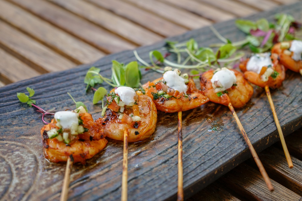 Grilled Prawns - rose picnic