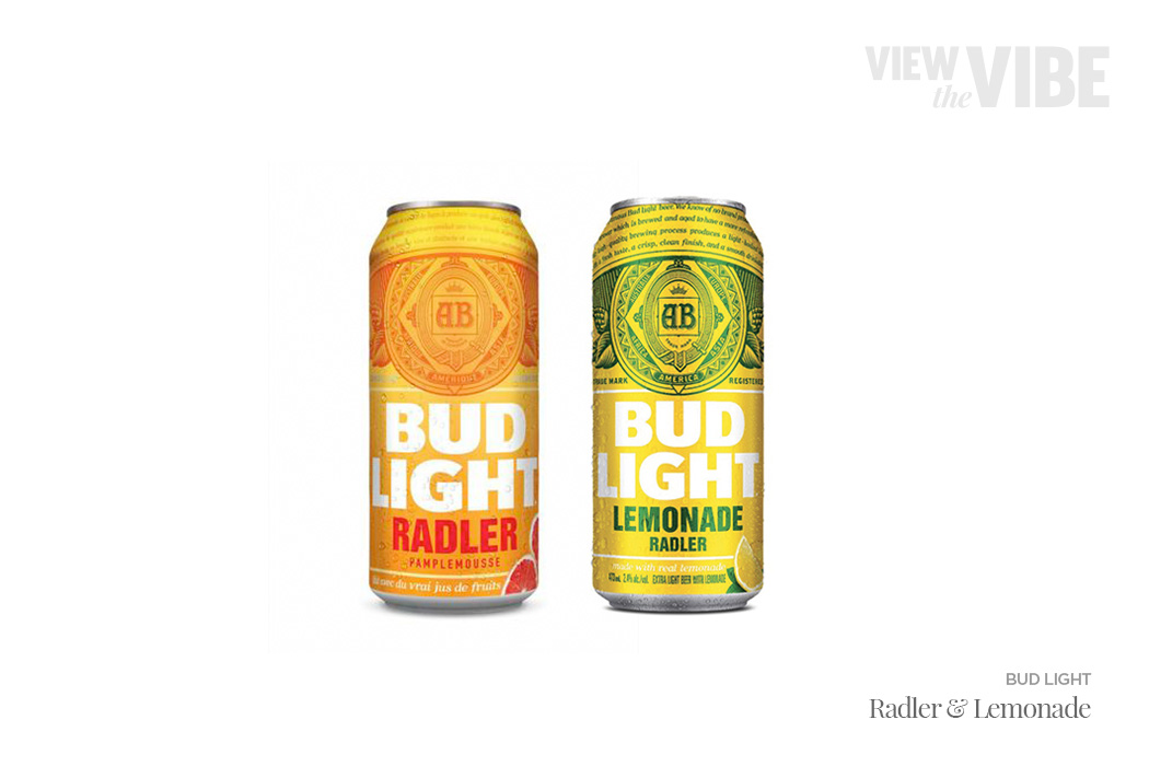 Bud Light Ready-to-Drink Cocktails/Beverage - Radler & Lemonade | View the VIBE Toronto