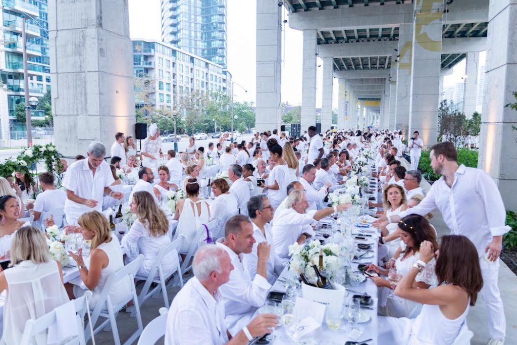 Dîner en Blanc Secret allwhite Star Studded Dinner returns to Toronto