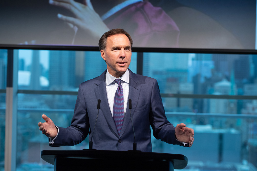 Honourable Bill Morneau, Minister of Finance at the Amari Soiree | View the VIBE Toronto