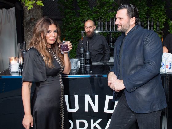 Natasha Koifman of NKPR and Anthony Mantella - NKPRIT18 TIFF Countdown Party | View the VIBE Toronto