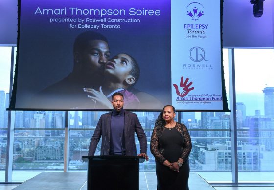 Tristian Thompson at Amari Soiree for Epilepsy Toronto