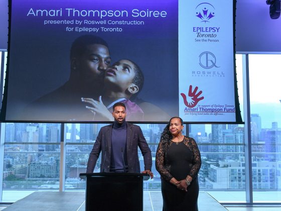 Tristian Thompson at Amari Soiree for Epilepsy Toronto