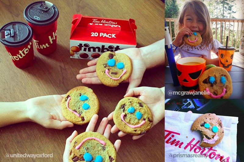 Tim Hortons Smile Cookies Toronto | View the VIBE