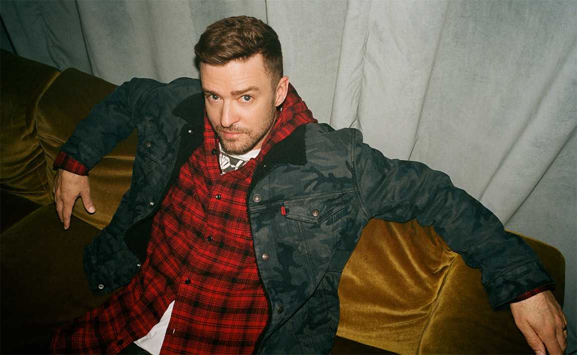 justin timberlake levi's jacket