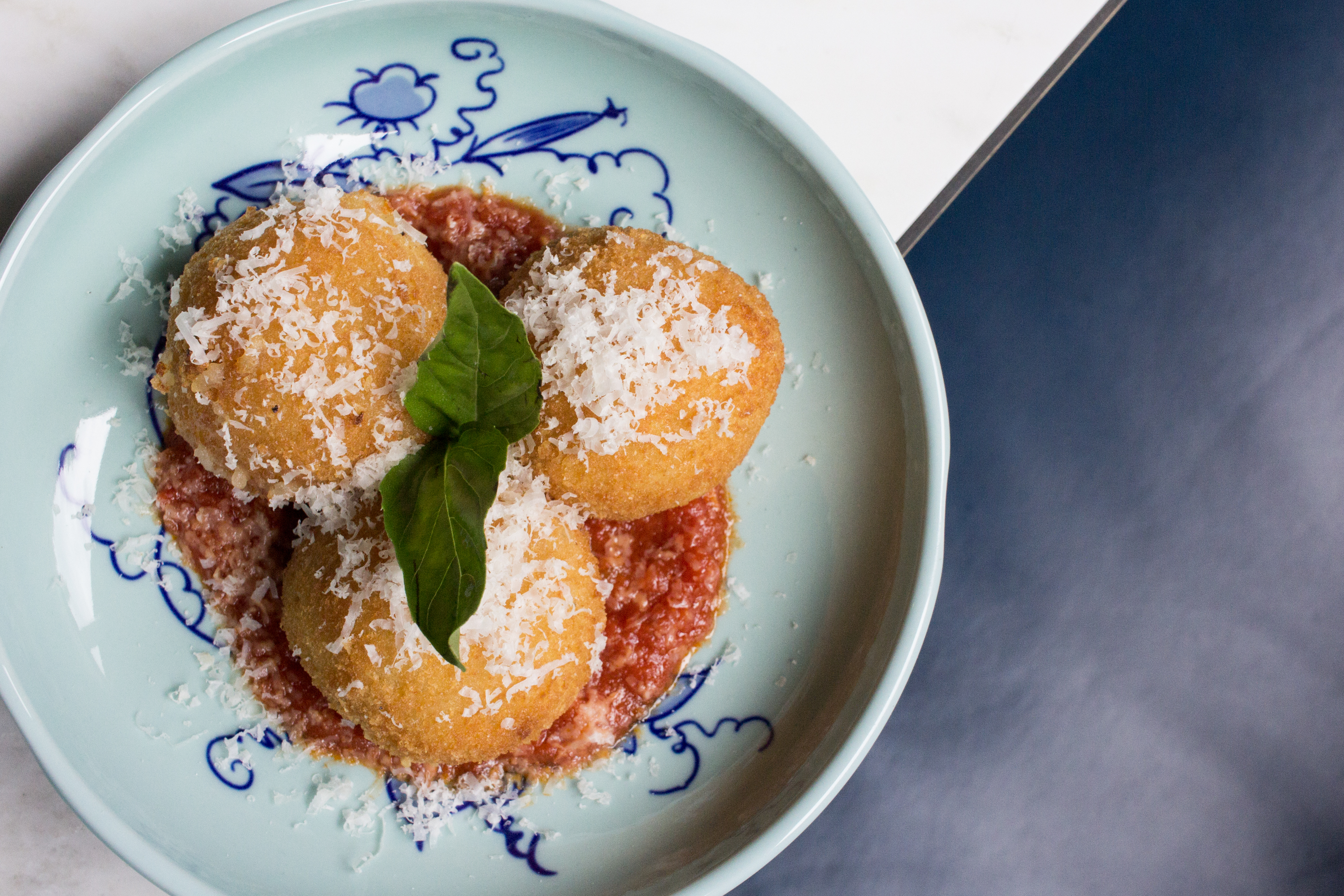 Arancini Caprese at Parcheggio - View The Vibe 