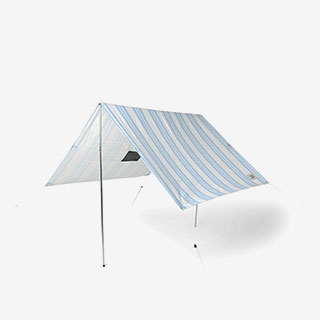 goop Riviera Striped Beach Tent - View the VIBE