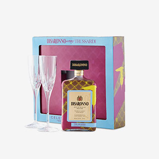 Disaronno wears Trussardi Limited-Edition Liqueur gift pack - View the VIBE