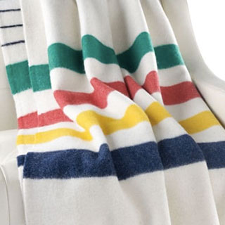 Hudson's Bay Iconic Point Blanket Multistripe - View the VIBE