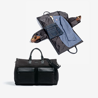 Hook + Albert Weekender Garment Bags, from $525.60 - View the VIBE