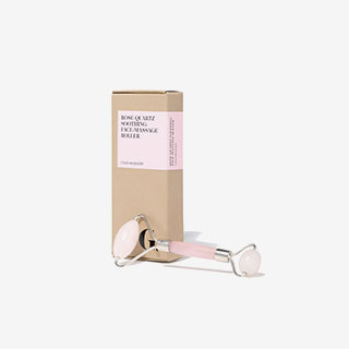Rose Quartz Soothing Face-Massage Roller - View the VIBE