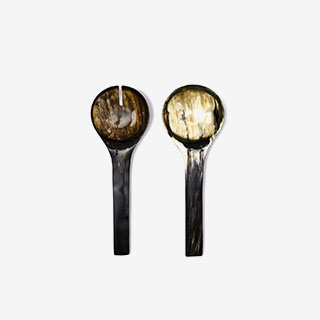 Ankole Horn Serving Spoon Set - View the VIBE