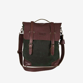 Tilley Waxed Cotton Convertible Knapsack - View the VIBE