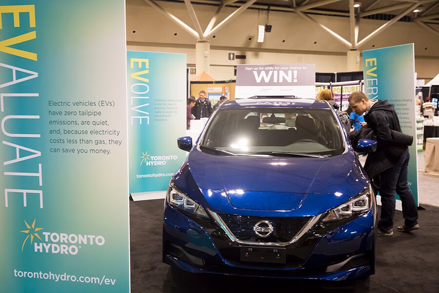 Eco Friendly Car at Green Living Show