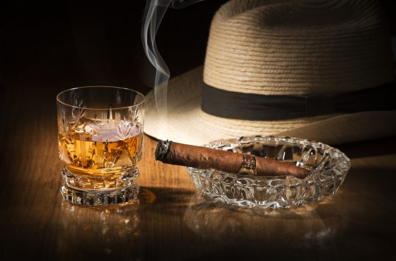 whiskey and cigars