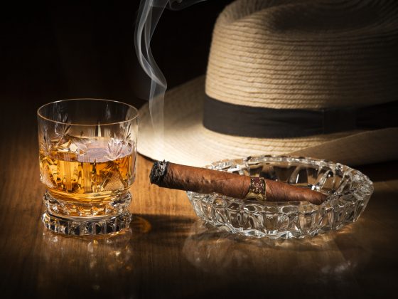whiskey and cigars