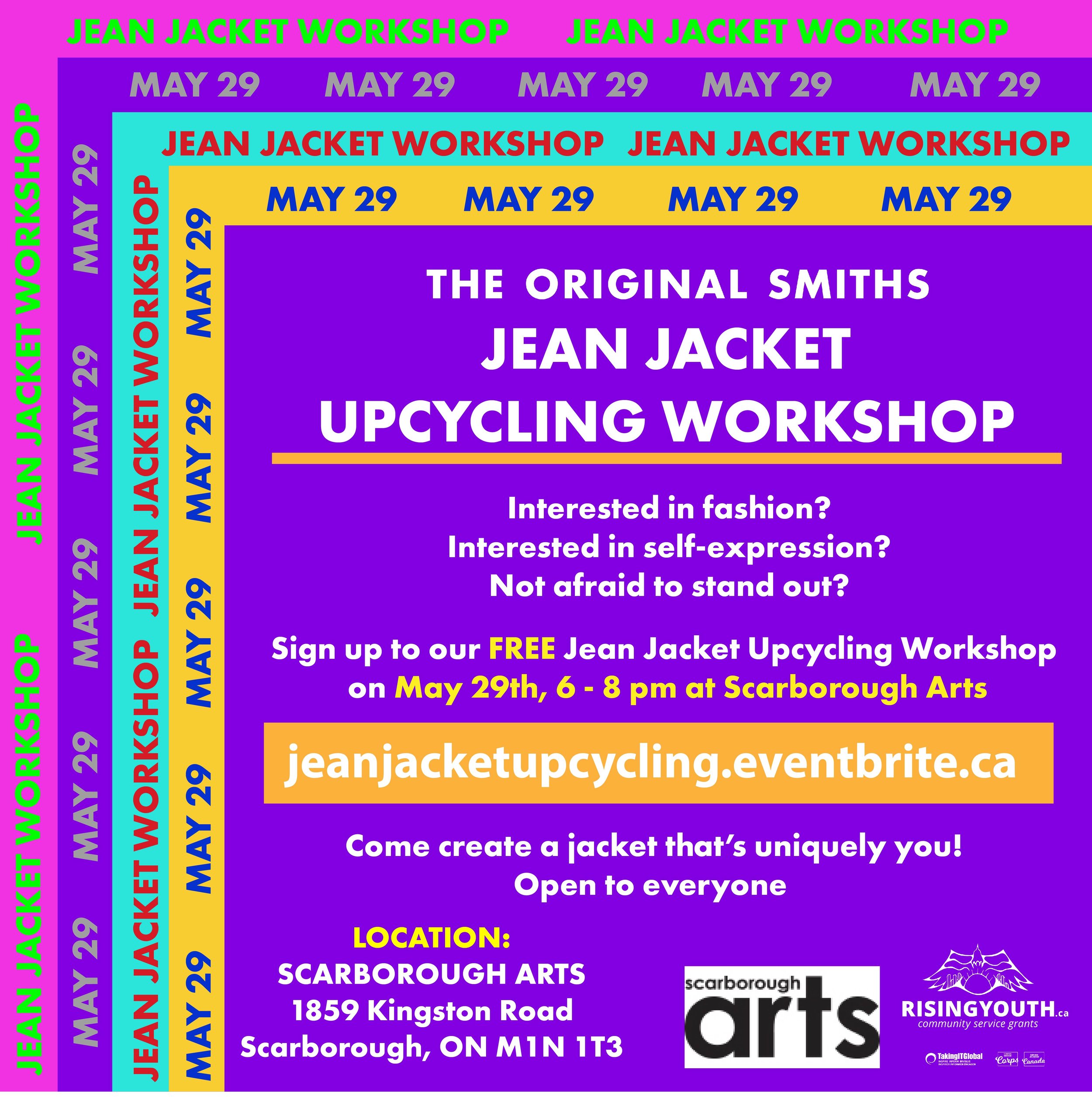 Jean Jacket Upcycling Workshop