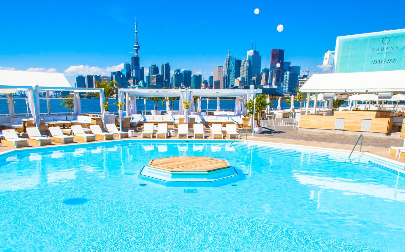 Cabana Pool Bar Toronto Pool Chill Party Summer