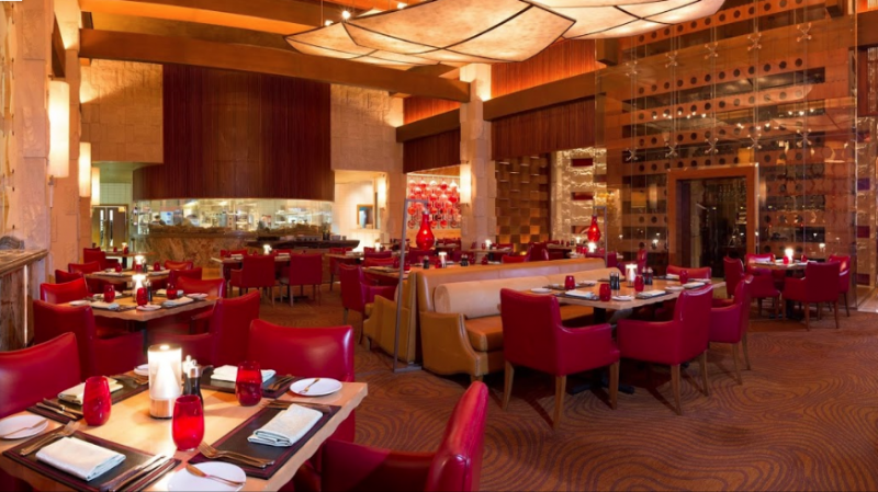 The VIBE Inside Seafire Steakhouse and Bar Atlantis The Palm Resort and Spa Dubai The Palm Jumeirah Travel Restaurant Food Eats