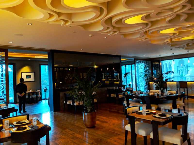 Bā Restaurant and Lounge Fairmont The Palm Jumeirah Dubai Travel Hotel Restaurant Eats Asian Cuisine