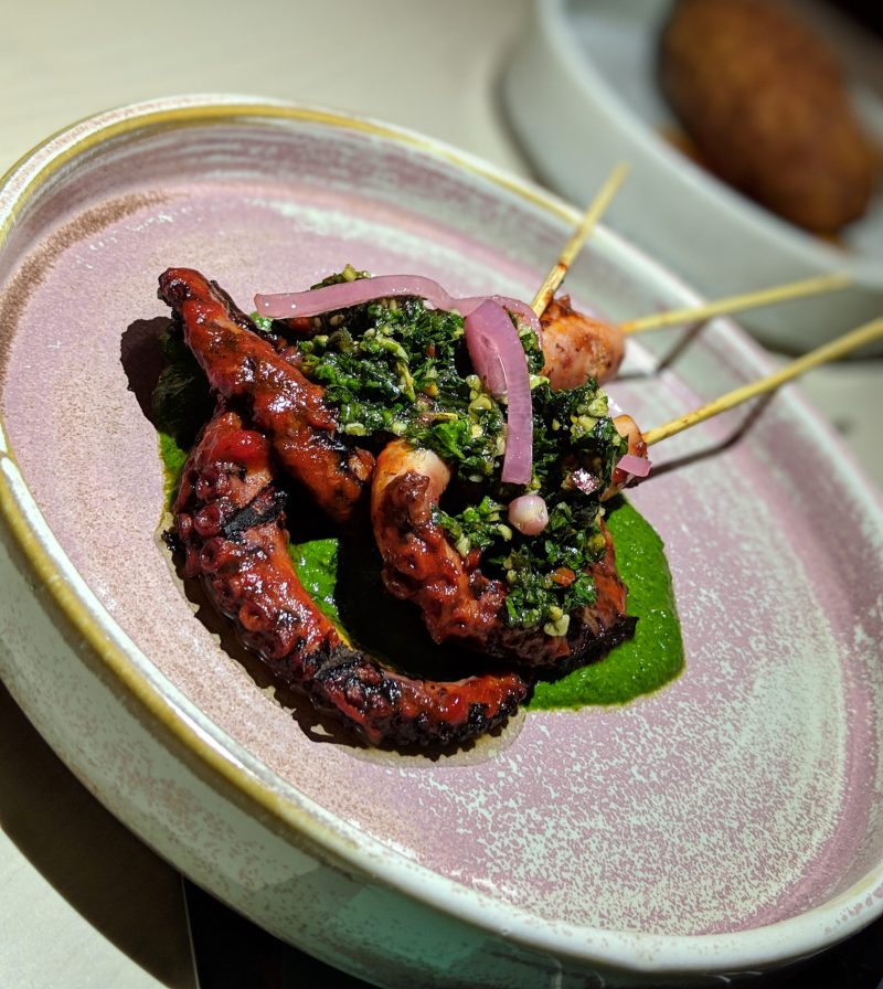 grilled octopus skewers reyna on 