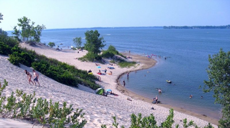 Sandbanks Dunes Beach Picton Provincial park 