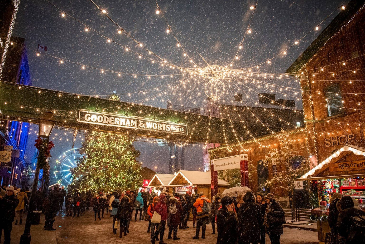 Toronto Christmas Market View the VIBE Toronto