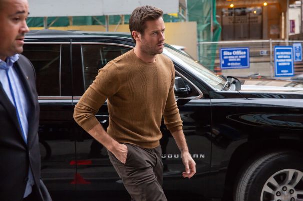 TIFF 2019 Armie Hammer Black Car Lyft