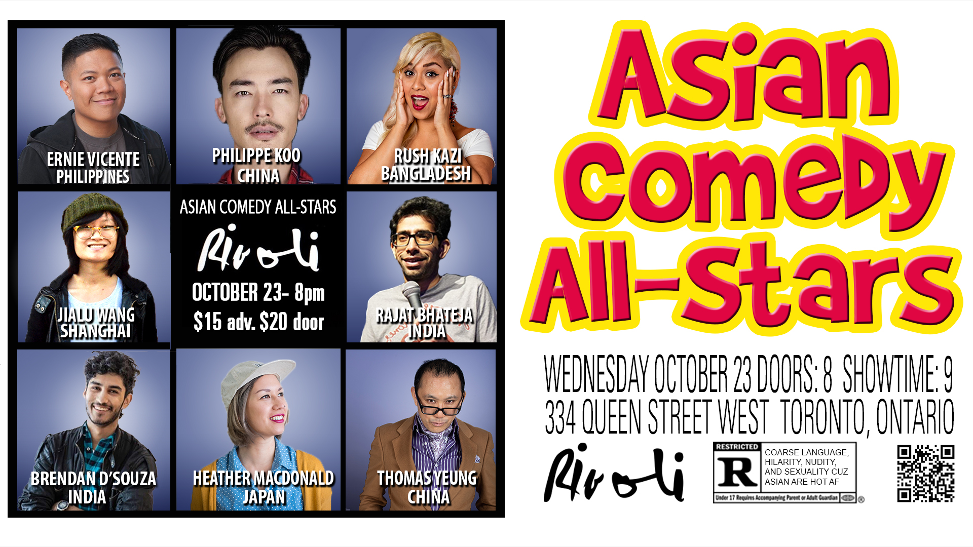 Asian Comedy AllStars View the VIBE Toronto