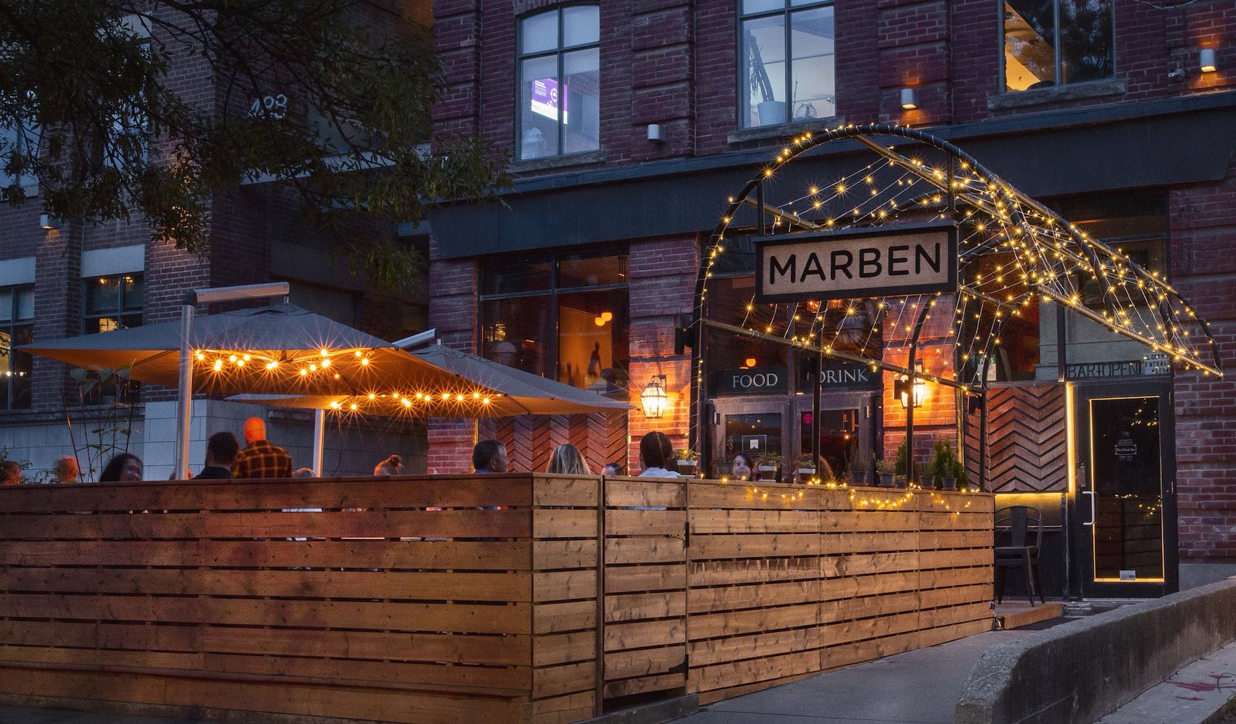 Marben Patio on Wellington King West Toronto Top 6