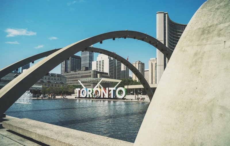 Toronto: Sign at City Hall