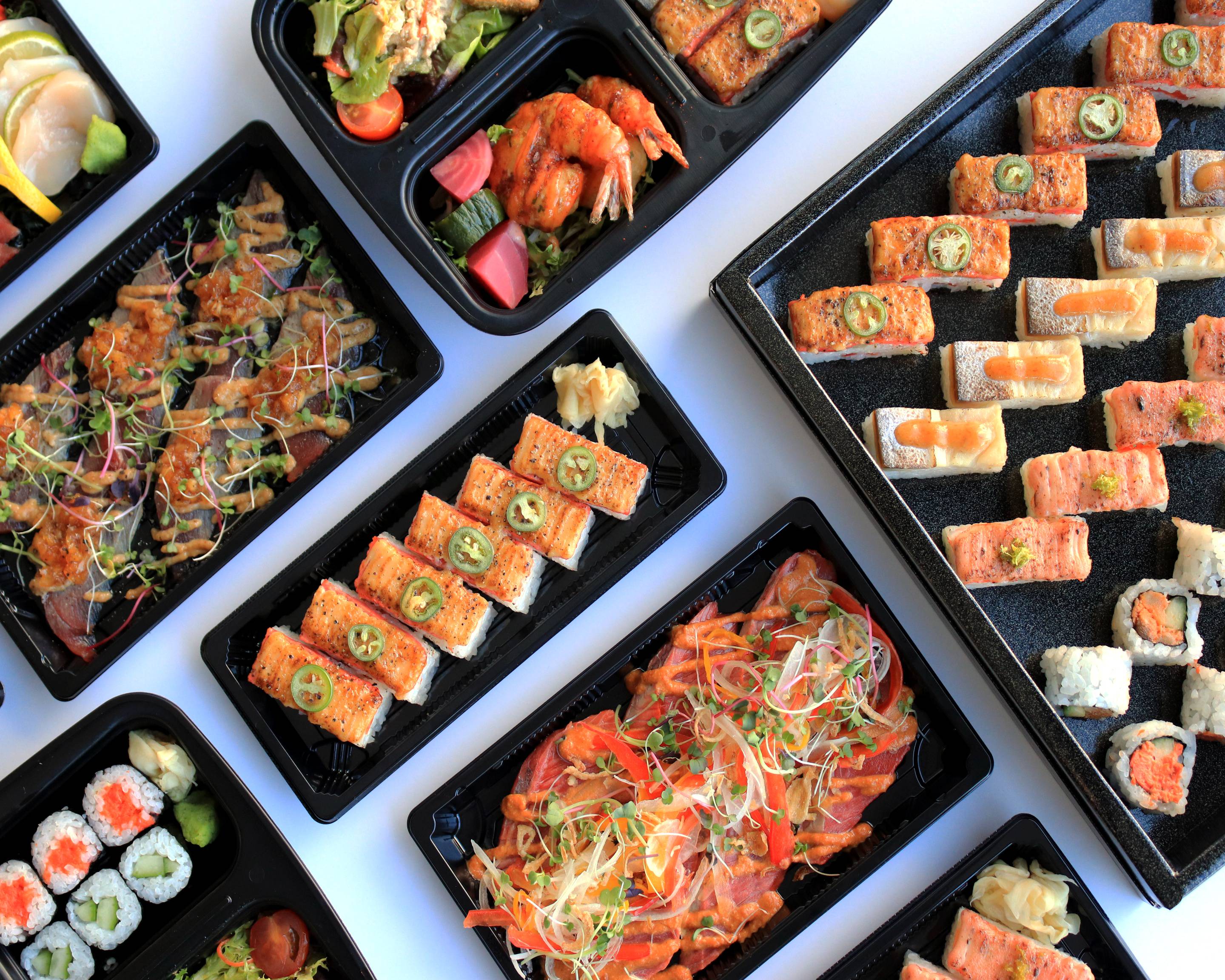 Top 6 In The 6ix Sushi Takeout Delivery Restaurants Of The Week View The Vibe Toronto