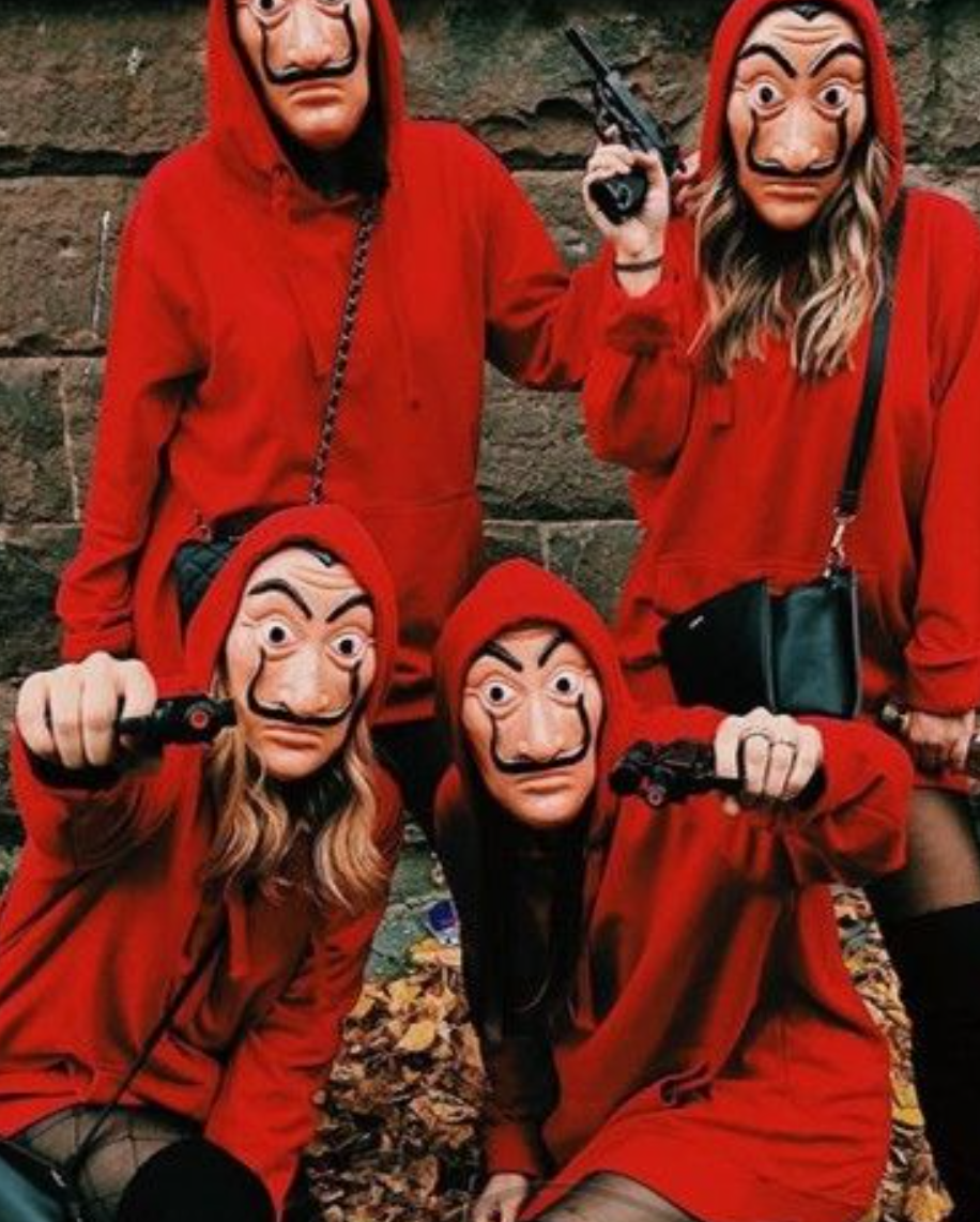 Money Heist Netflix Show Costume Idea La Casa de Papel