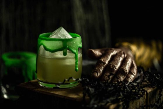 3 Quick Easy Halloween Cocktail recipes Mezcal-Rita Halloween Cocktail @LiqCulture