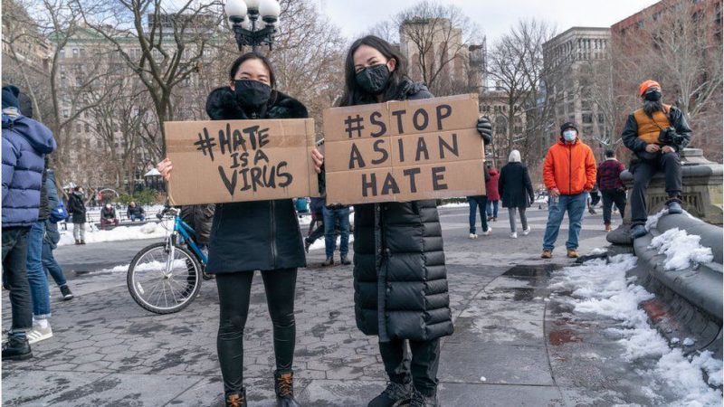 #StopAsianHate Anti-Asian Racism AAPI #HateIsAVirus