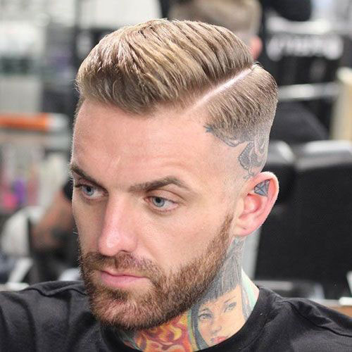 comb over side fade