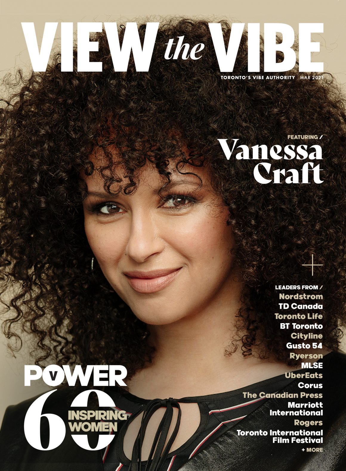 View the VIBE's POWER 60: Most Inspiring Women of Toronto Digital Cover Vanessa Craft